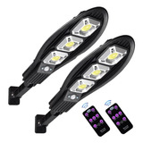 2 Unids 500w Led Impermeable Sensor De Movimiento Pir Luz So