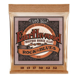 Encordado Ernie Ball Rock & Blues Guitarra Acústica 2151