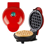 Maquina De Fazer Waffle Grill Panqueca Eletrica 110v Mini