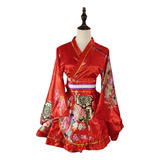 Disfraz De Kimono, Estilo Yukata Japonés, Disfraz De Cosplay