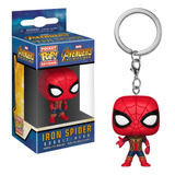 Funko Pop Llavero Keychain Iron Spider Avengers Infinity War