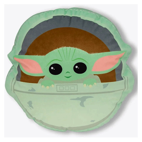 Almofada Baby Yoda Formato -  Mandalorian / Star Wars