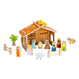 Presépio Brinquedo Natal Nascimento Jesus - Tooky Toy