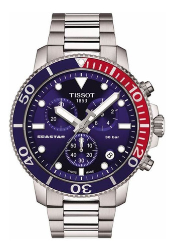 Reloj Tissot Seastar Chrono T120.417.11.041.03 Garantia 