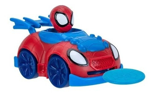 Spidey Mini Vehiculo Soft Lanzan Discos Hulk Spiderman