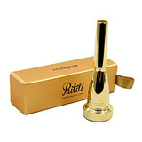 Paititi Oro Plateado Rico Tono Bb 5c Trompeta Boquilla