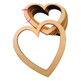 Corazon Calado Atrapasueño Fibrofacil Mdf 6cm X 100 Unidades