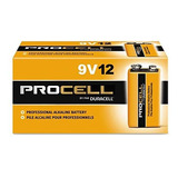 Baterías Alcalinas Dupc1604bkd Procell De 9 V (12 Unidades)