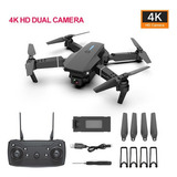 Mini Drone E88 New Rc 4k Hd Barato Con Doble Cámara