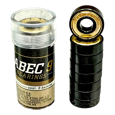 Set 8 Baleros Abec 9 Pro Dorados  Antifashion Skateboard | Meses sin interés
