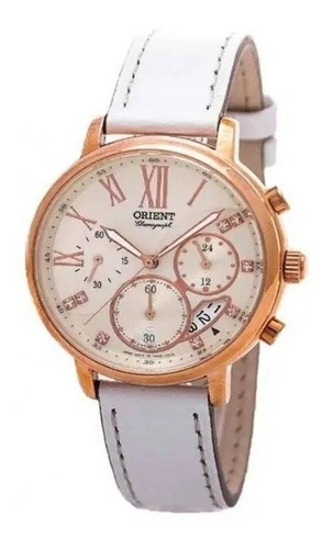 Reloj Orient Mujer Cronografo Ftw02003s 100% Original 