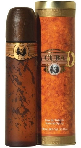 Perfume Importado Cuba Gold 100ml Lacrado Original