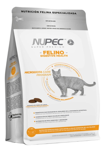 Alimento Nupec Digestive Health Gato 4.5 Kg 