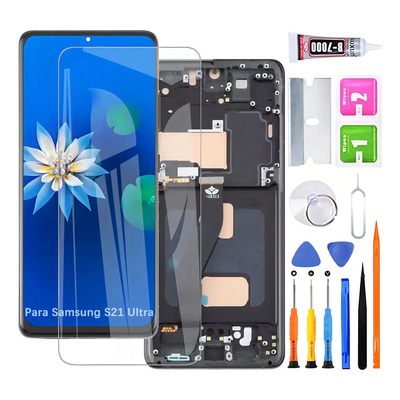 Pantalla Para Samsung S21 Ultra G998B G998U Incell Con Marco | Envío gratis