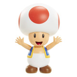 Toad Figura Coleccionable Grande Super Mario Bross