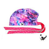 Gorro Quirúrgico Médico, Estampado Para Mujer De Galaxia