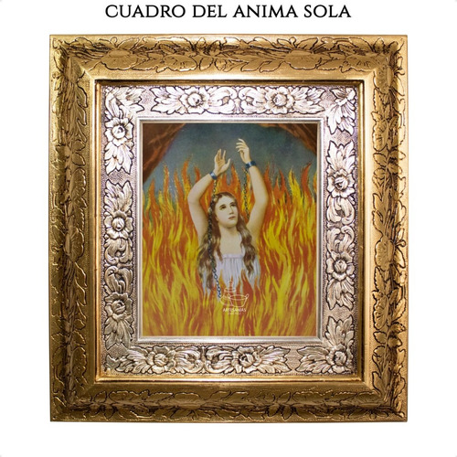 Cuadro Anima Sola 45x40 Cm