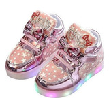 Zapatillas Deportivas Para Bebés Y Niñas Led Light Luminous