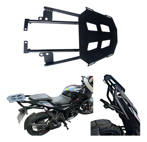 Portabultos Reforzada Base Para Caja Moto Pulsar N250 N160 A