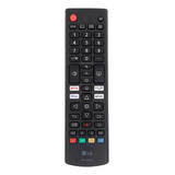 Controle Remoto LG Tv Smart Akb76037603 Tecla Movie Original