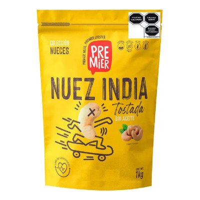 Nuez De La India Con Sal 1kg Premier Frutos Secos Botana | MercadoLibre