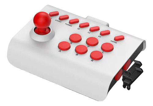 Arcade Rocker Game Joystick Para Consola De Blanco Rojo