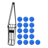 Cesta Pickleball Retriever, Recogedor De Pelotas De Azul