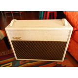 Caja Vox V212hwx 2x12 Con Celestion Alnico Blue Handwired