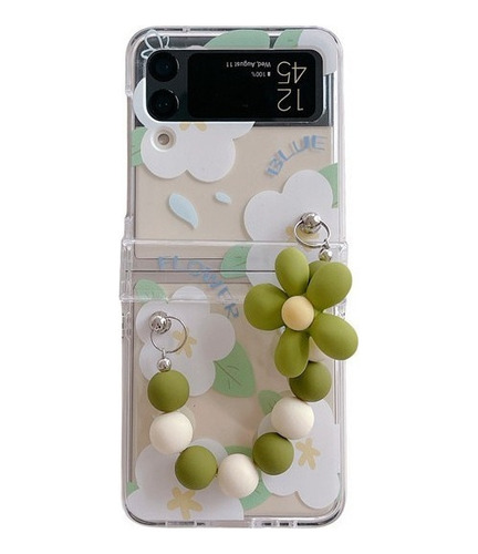 Para Samsung Galaxy Zflip3 4 5 Funda Para Móvil Transparente