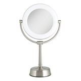 Zadro Espejo De Maquillaje Led Redondo Regulable De 12 Pulga