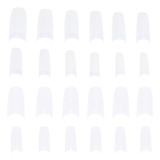 Adesivos De Unhas Brancos Fake Nails 2 Caixas/1000 Unidades
