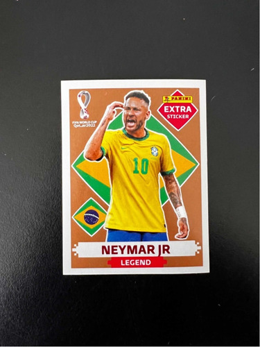 Figurinhas Extra Stickers Legends Álbum Panini Copa 2022