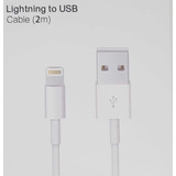 Cable Cargador Lightning Usb Compatible Con iPhone 2 Metros 