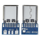 Conector Usb 3.1 Tipo C Hembra (5 Pz)