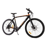 Bicicleta Ruta R27.5 Electrica R1 Aluminio Naranja Ntx