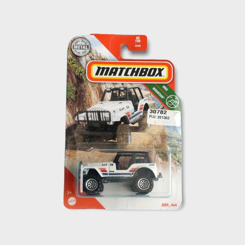 Jeep 4x4 Llantas Grandes Matchbox Original