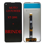 Frontal Display Tela Compatível Moto G9 Power Xt-2091 +brind