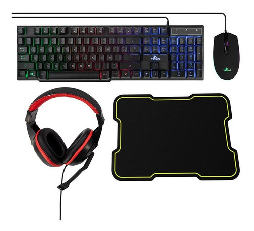 Yeyian Kit Gamer Ykh-20708 Hydra Teclado Mouse Headsetmousep