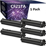 5x Toner Compatível Cf217a 17a M130 M102 M130fw M130a M130