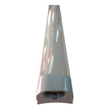 Barra Led 18w Lámpara Led Canaleta   Blanco Frío 10 Pzas