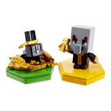 Figura Minecraft Earth - Set 2 Piezas Invocador Inmortal