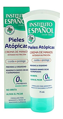 Pieles Atópicas Crema De Manos 75 Ml Instituto Español