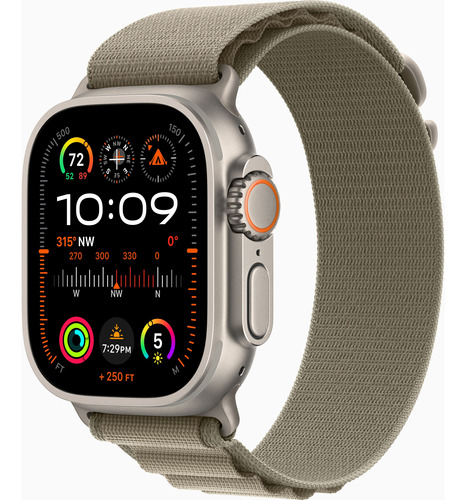 Apple Watch Ultra 2  49mm Gps+cellular Titanio/nailon Verde