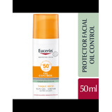 Eucerin 50 Ml Bloqueador Gel-crema Oil Control Fps 50