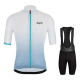 Conjunto Jersey Bibshort Ciclismo Liso Pad De Gel Licra