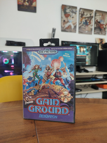Videojuego Gain Ground Sega Génesis Original 