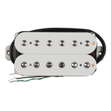 Captador Duplo Fleor Para Guitarra Humbucker Ponte Branco