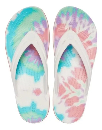 Crocs Crocband Originales Tie Dye Sandalias Iconic Comfort