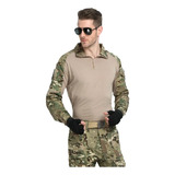 Camisa De Camuflaje Militar Del Ejército Y Pantalones Táctic