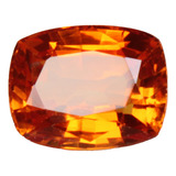 Sas Gems Natural Padparadscha Naranja 6,60 Quilates Zafiro D